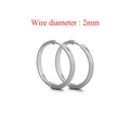 10pcs Stainless Steel Hoop Earrings Set | Fashion Huggie Earrings for Women and Men