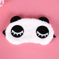Cartoon Panda Sleep Eye Mask | Light Blocking Cotton Eyeshade for Relaxation