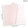 40-Piece 30x30 cm Tissue Paper Flowers | Gift Wrapping and Craft Paper Pack