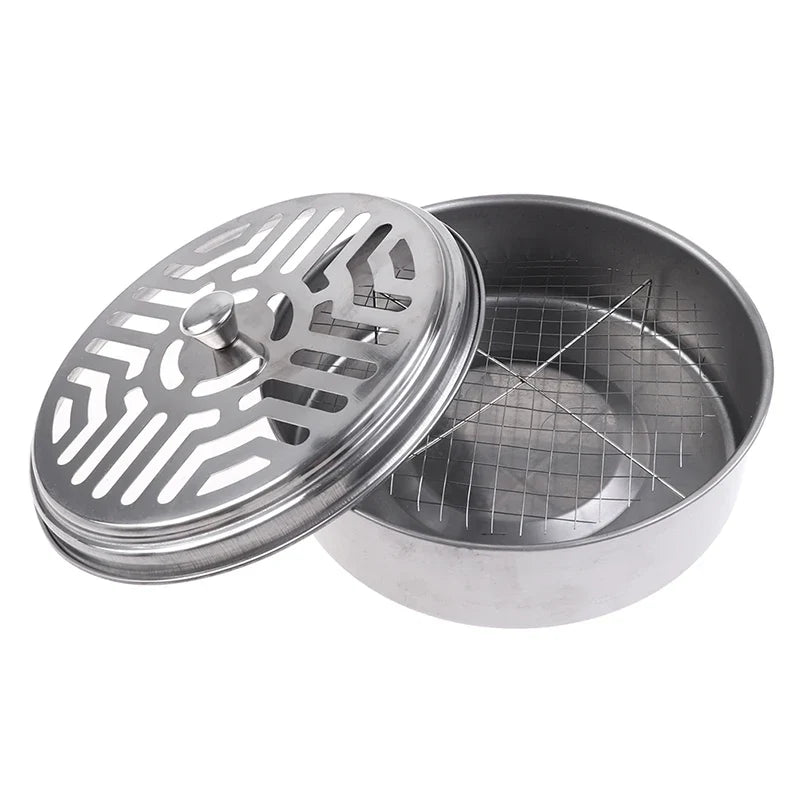Mosquito Coil Holder | Mesh Stand Incense Burner for Camping and Garden