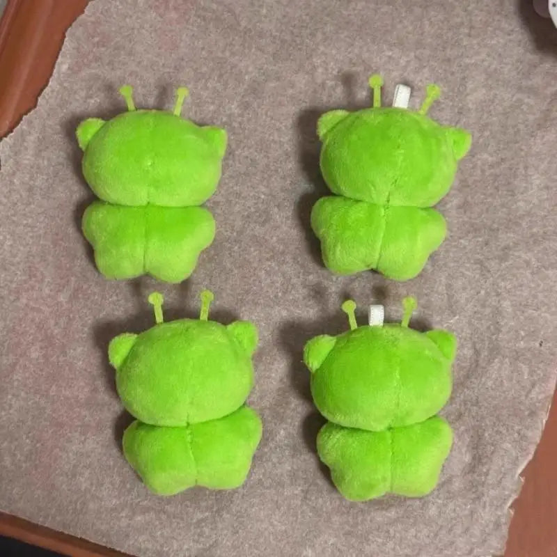 Alien Cat Plush Toy Keychain | Creative Ugly Cute Backpack Pendant