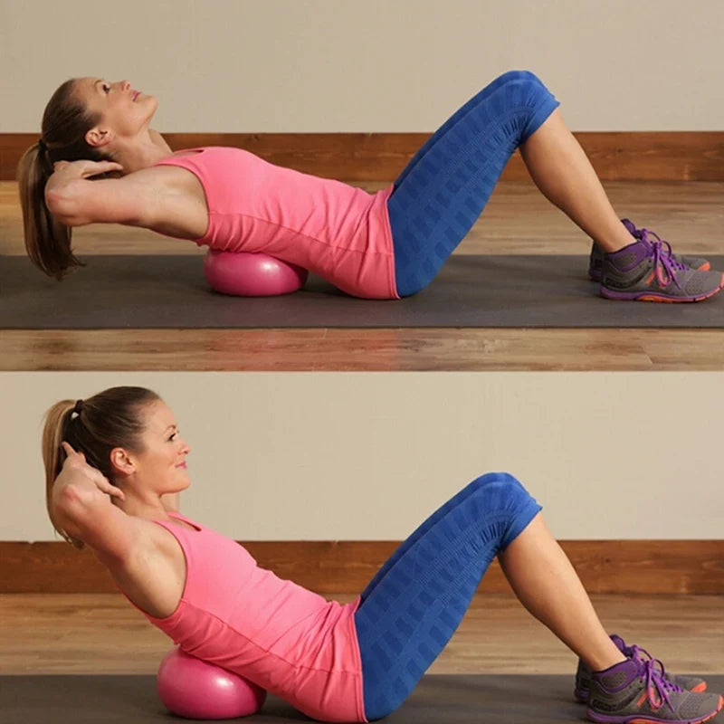25cm Yoga Balance Ball | Small Pilates Ball for Home Fitness Training