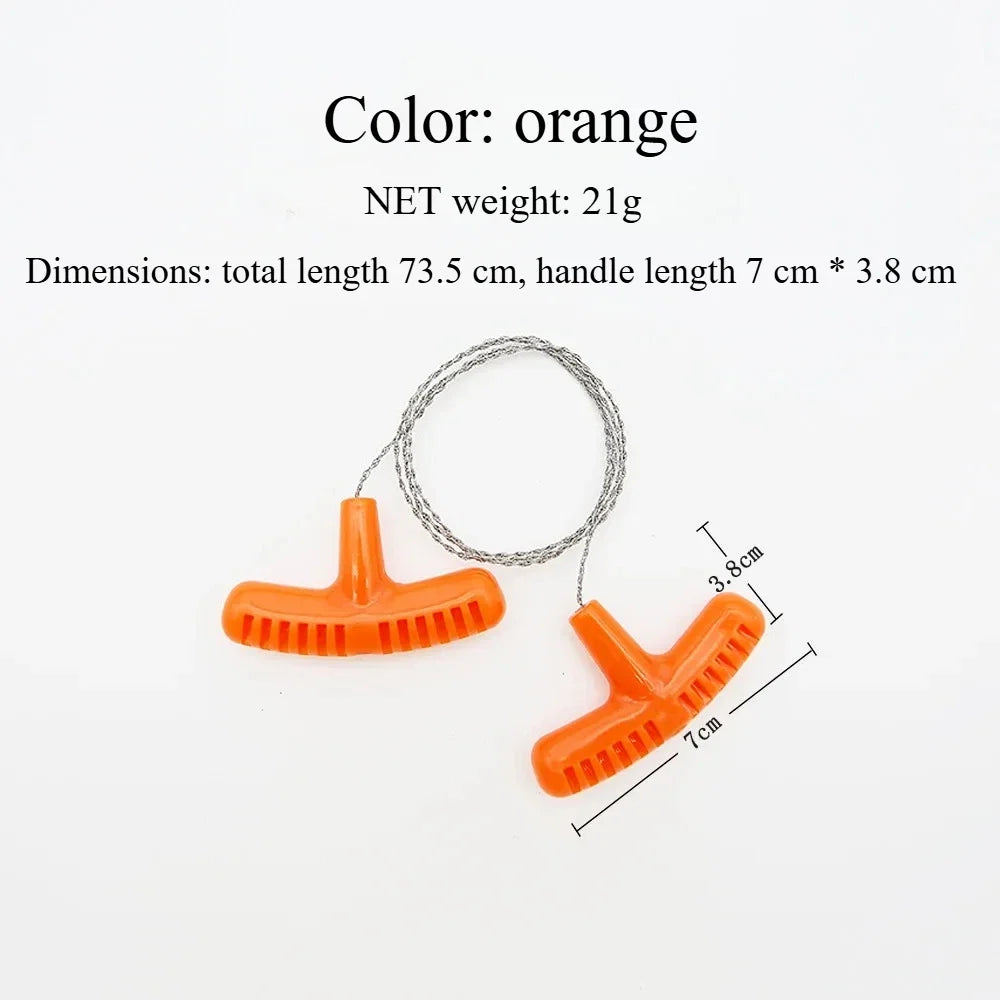 Mini Pocket Wire Saw | Stainless Steel Outdoor Survival Cutting Tool