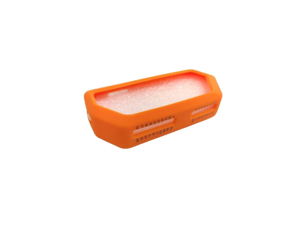 Silicone Case for Flipper Zero | Protective Cover in White/Orange