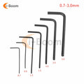 7-Piece Mini Hex Key Allen Wrench Set | 0.7-3mm Alloy Steel Screwdriver Kit
