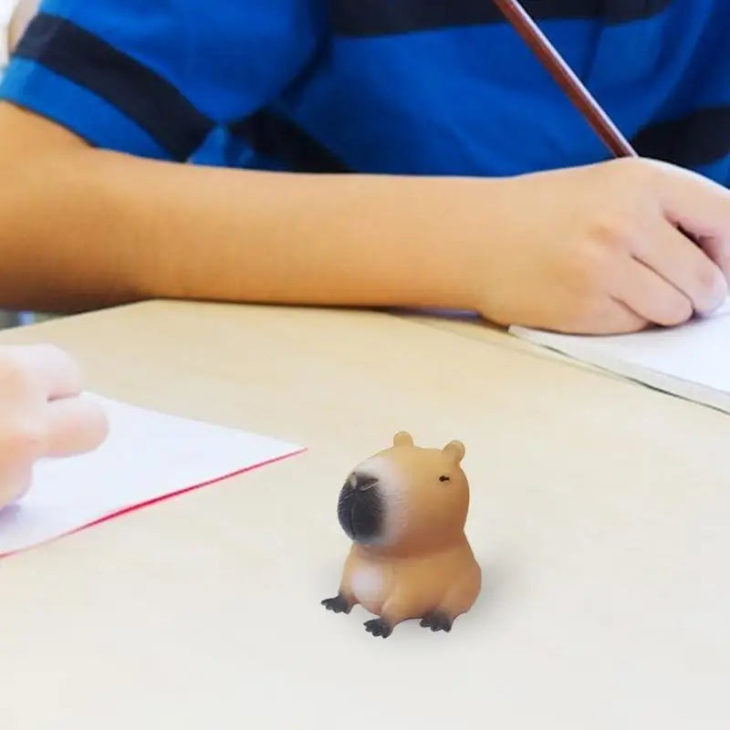 Squishys Capybara Squeeze Toy | Soft Fidget Stress Relief Pinch Toy