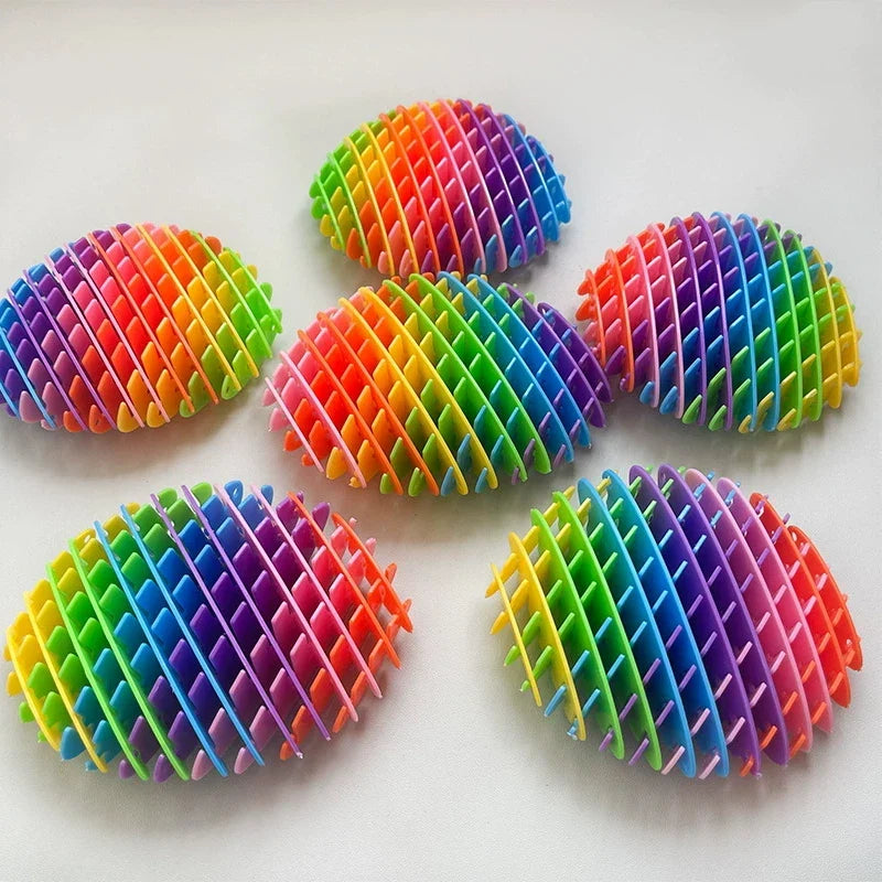 Stretchable Mesh Fidget Worm Toy | 3D Telescoping Stress Relief Toy