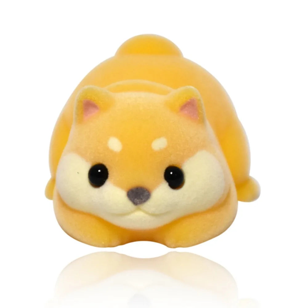 Chubby Hamster Penguin Squeeze Toy | Cute Flocked Stress Relief Animals