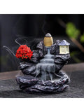 Resin Incense Burner with Smoke Reflux | Creative Home Aromatherapy Decor