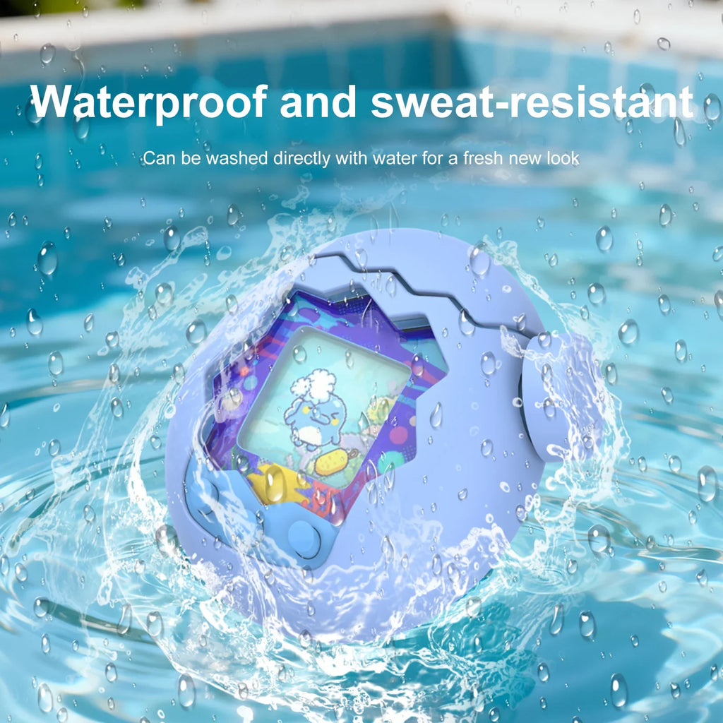 Silicone Cover with Thumb Grips and Lanyard | Soft Full Body Case for Tamagotchi Paradise