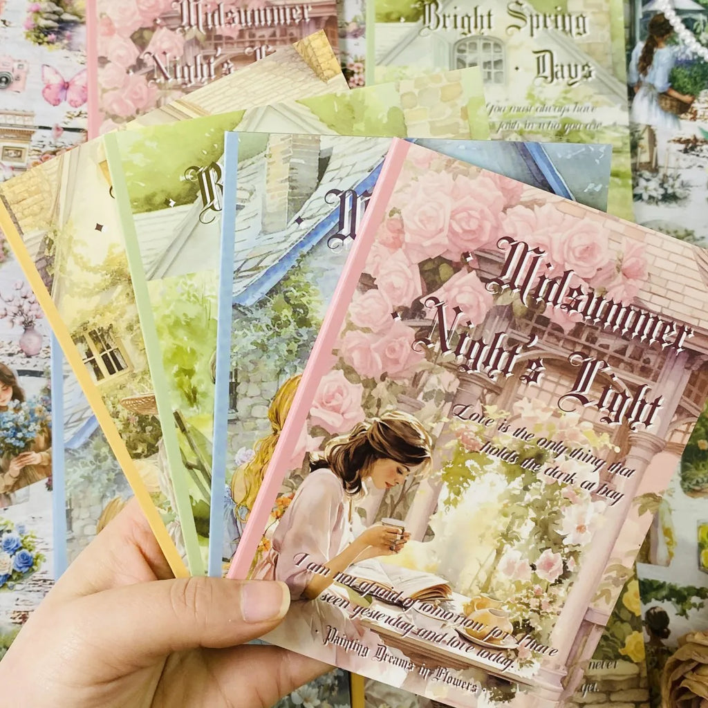 20-Sheet Junk Journal Sticker Pack | DIY Scrapbooking Decor