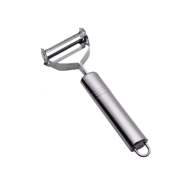Stainless Steel Double-Head Vegetable Peeler | Multi-Function Kitchen Tool