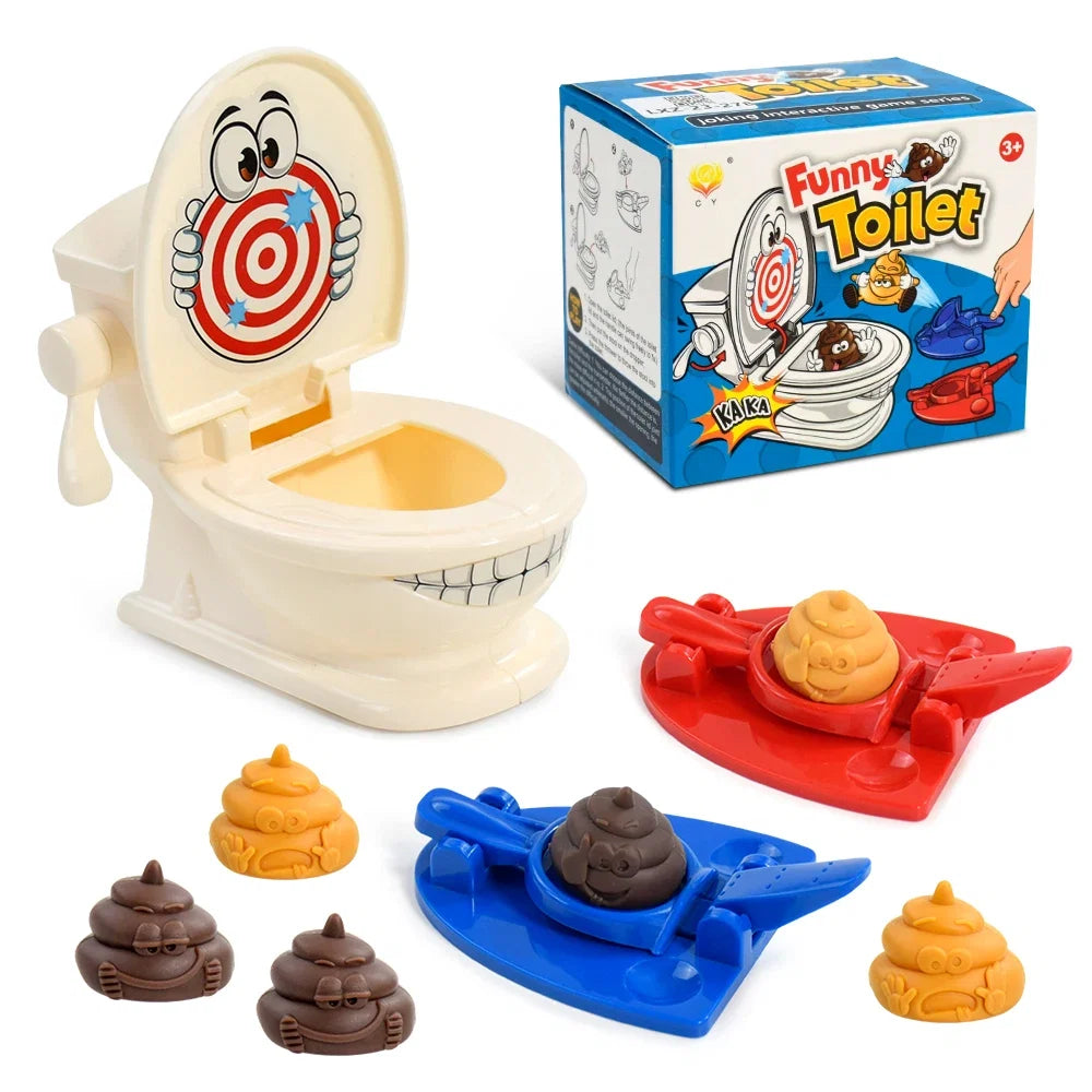 Poop Launcher Catapult Game | Silly Two-Player Toilet Battle Game