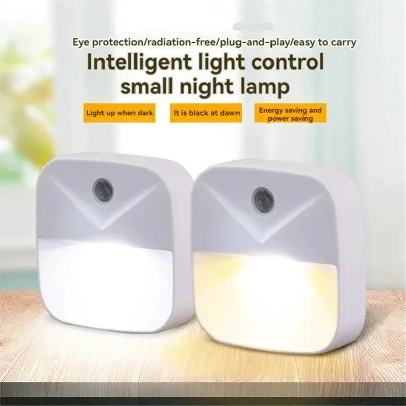 LED Night Light with Motion Sensor | Smart Plug-In Wall Lamp for Hallway, Stair, Kitchen, Bedroom