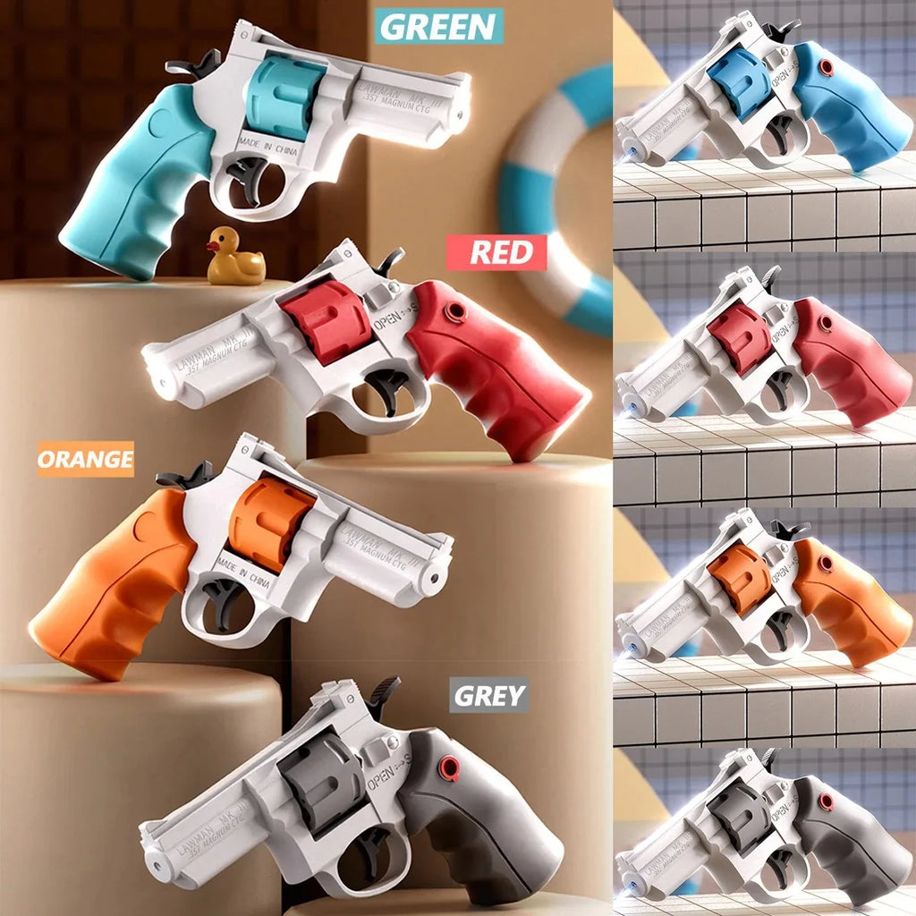 Revolver Water Blaster Toy | Outdoor Summer Fun for Kids