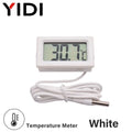 Mini LCD Digital Thermometer Hygrometer | Temperature Humidity Monitor for Incubator Aquarium