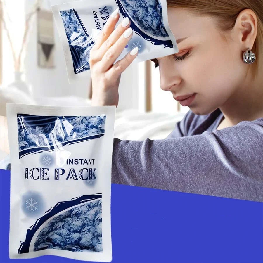 Instant Cold Pack Disposable Ice Packs for Injuries Swelling Inflammation | First Aid Kit Essential