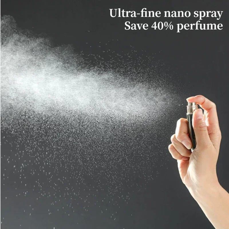 5ml Mini Portable Bottom-Filling Perfume Spray Bottle | Refillable Travel Atomizer