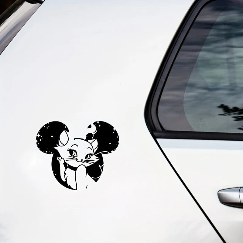Aristocats Marie Cat Vinyl Stickers | Car Window Bumper Laptop Decals