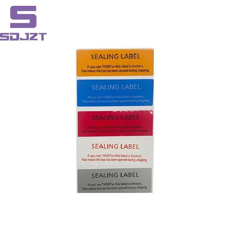 50Pcs Tamper Proof Warranty Void Labels | Security Seal Stickers for Product Protection