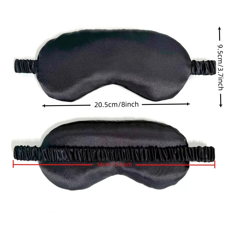 Silky Sleep Mask | 100% Blackout Eye Mask for Travel, Nap & Night Sleep