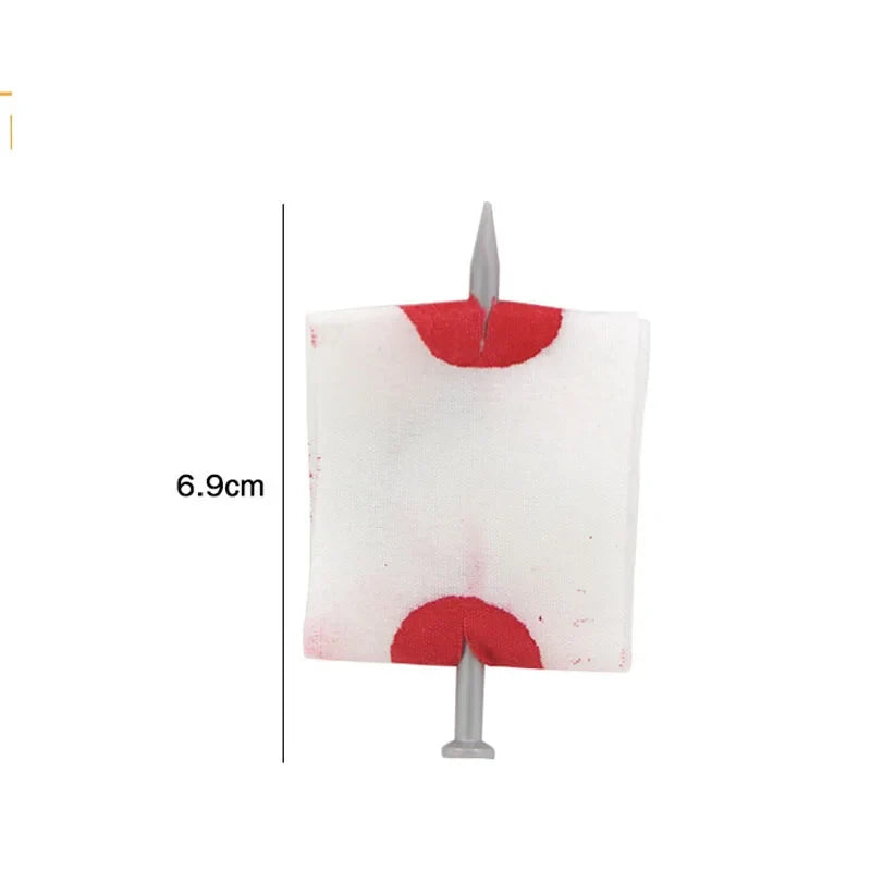 Fake Nail Through Finger Magic Trick | 5-Piece Bloody Prank Prop Set