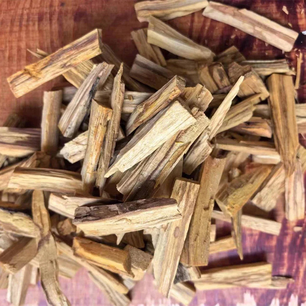 Natural Sandalwood Incense Sticks | Hand-Split Wood Strips for Meditation and Stress Relief