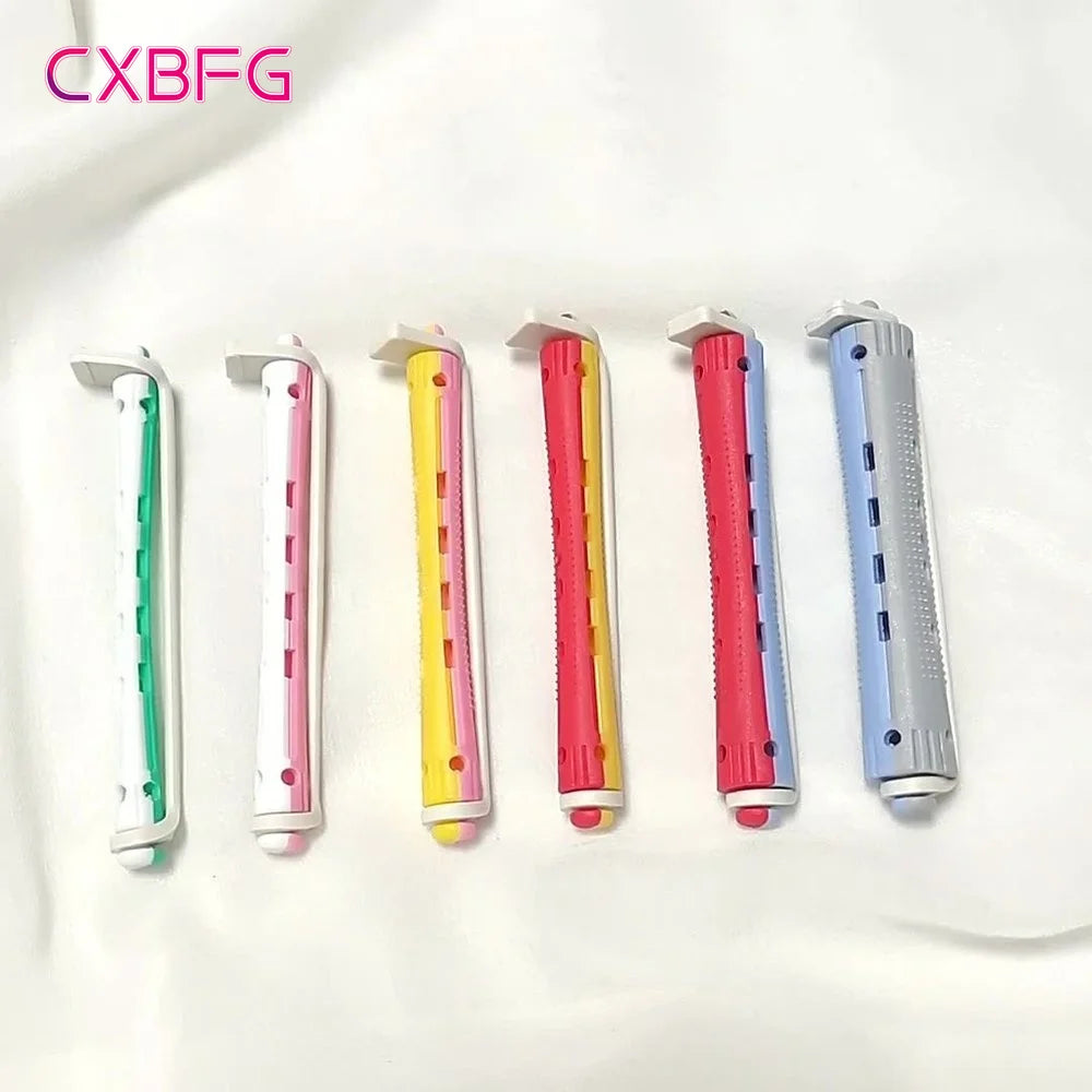 12pcs Heatless Hair Curler Set | No Heat Soft Flexi Rods for Natural Curls