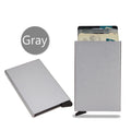 RFID Smart Wallet Card Holder | Metal Pop Up Minimalist Wallet