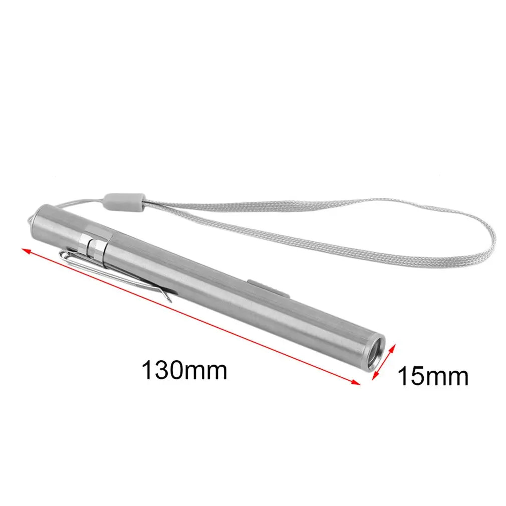 USB Rechargeable Mini Pen Light | Handy LED Flashlight with Clip