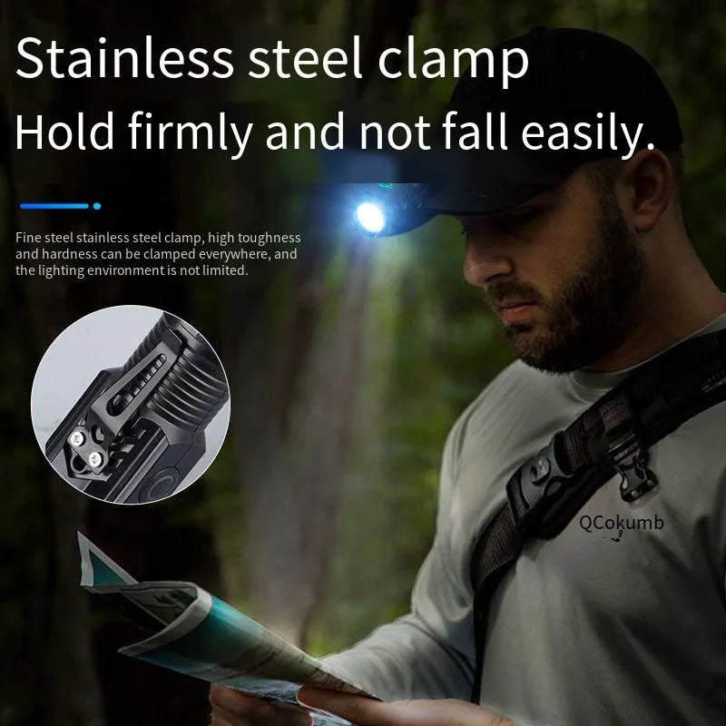 Ultra Bright Mini Torch 3LED Tactical Flashlight | USB Rechargeable Outdoor Light
