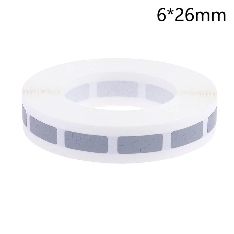 1000 Scratch Off Sticker Labels | Grey Roll for Games, Weddings & Confidential Data