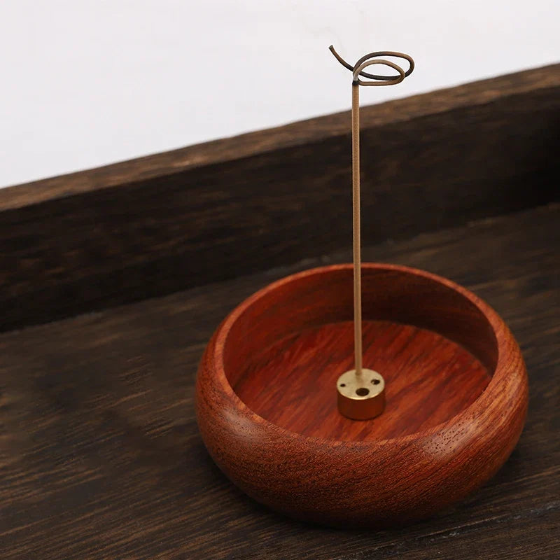 Wooden Incense Holder Ash Catcher | Bowl Shape Incense Burner
