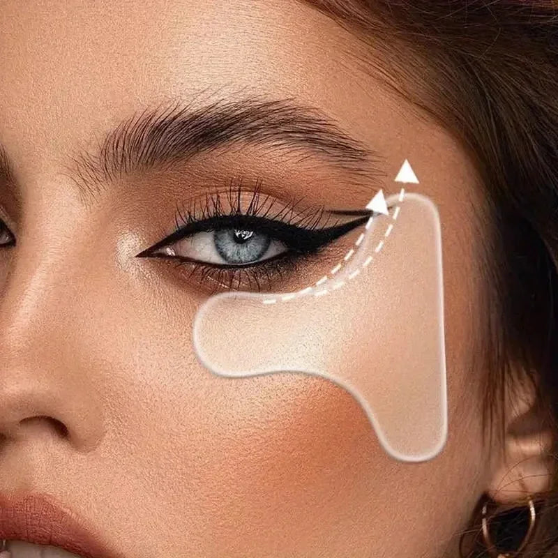 Silicone T-Shaped Eye Patch | Overnight Facial Skincare Tool