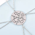 Heart-shaped Best Friend Necklace Set | BFF Friendship Jewelry for Girls