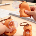 Capybara Bubble Spit Fidget Toy | Stress Relief Squeeze for Kids and Adults