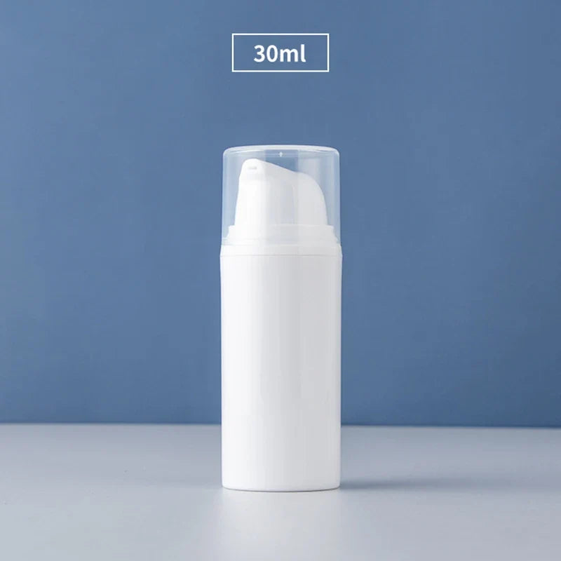 15/30/50ml Empty Airless Pump Bottles | Mini Lotion Vacuum Cosmetic Containers for Travel