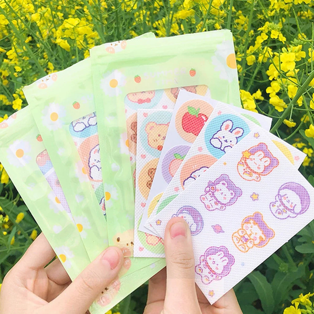 Girl Heart Mosquito Repellent Patches | 18 Pack Portable Stickers