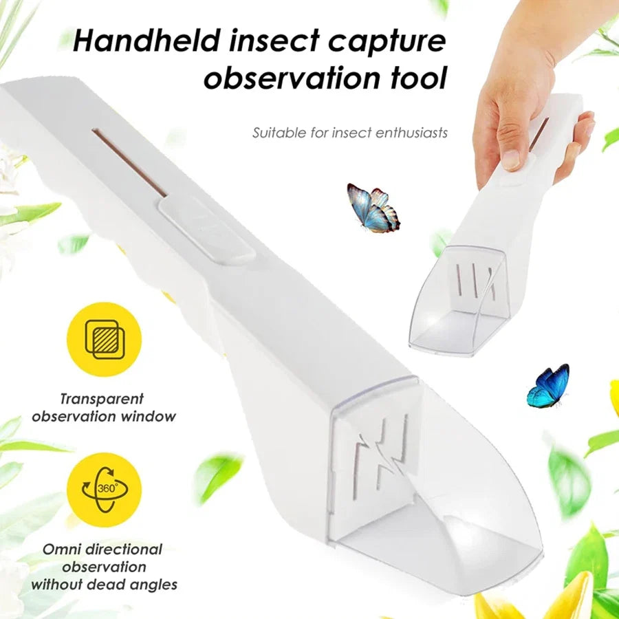 Humane Insect Catcher Viewer | 360° Observation Tool for Kids & Nature Lovers