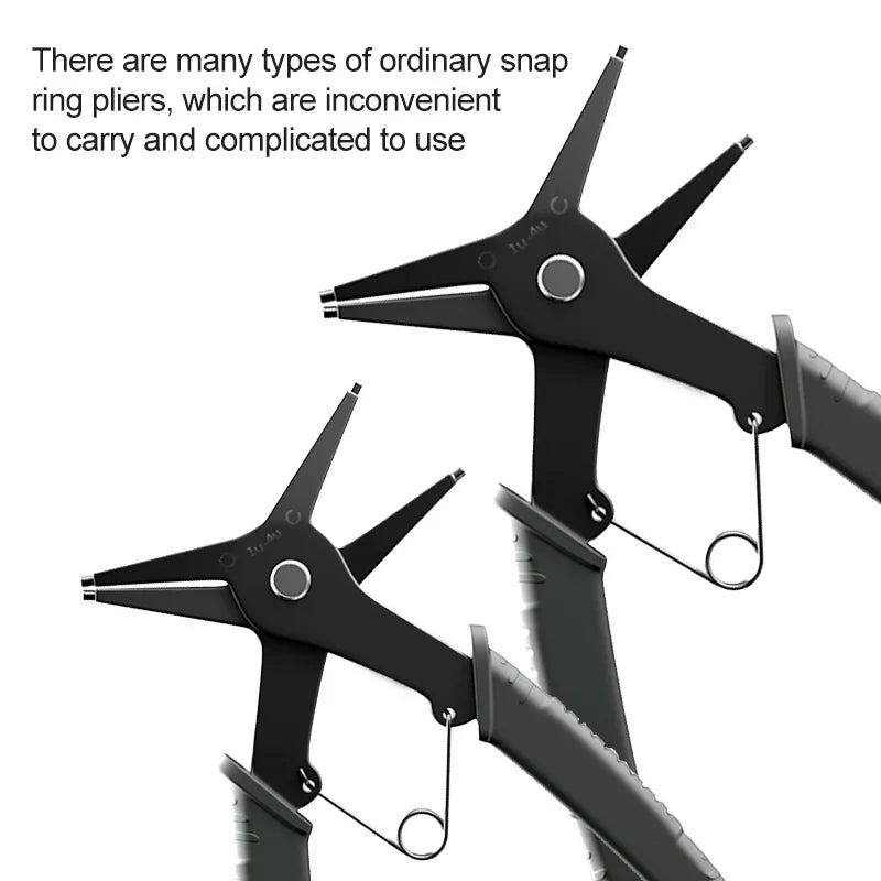 2 in 1 Snap Ring Pliers | Internal External Retaining Ring Pincer Tool