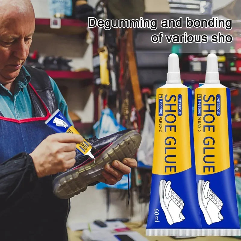 Shoe Repairing Adhesive | Universal Strong Shoemaker Glue for Leather, Rubber, and Plastic