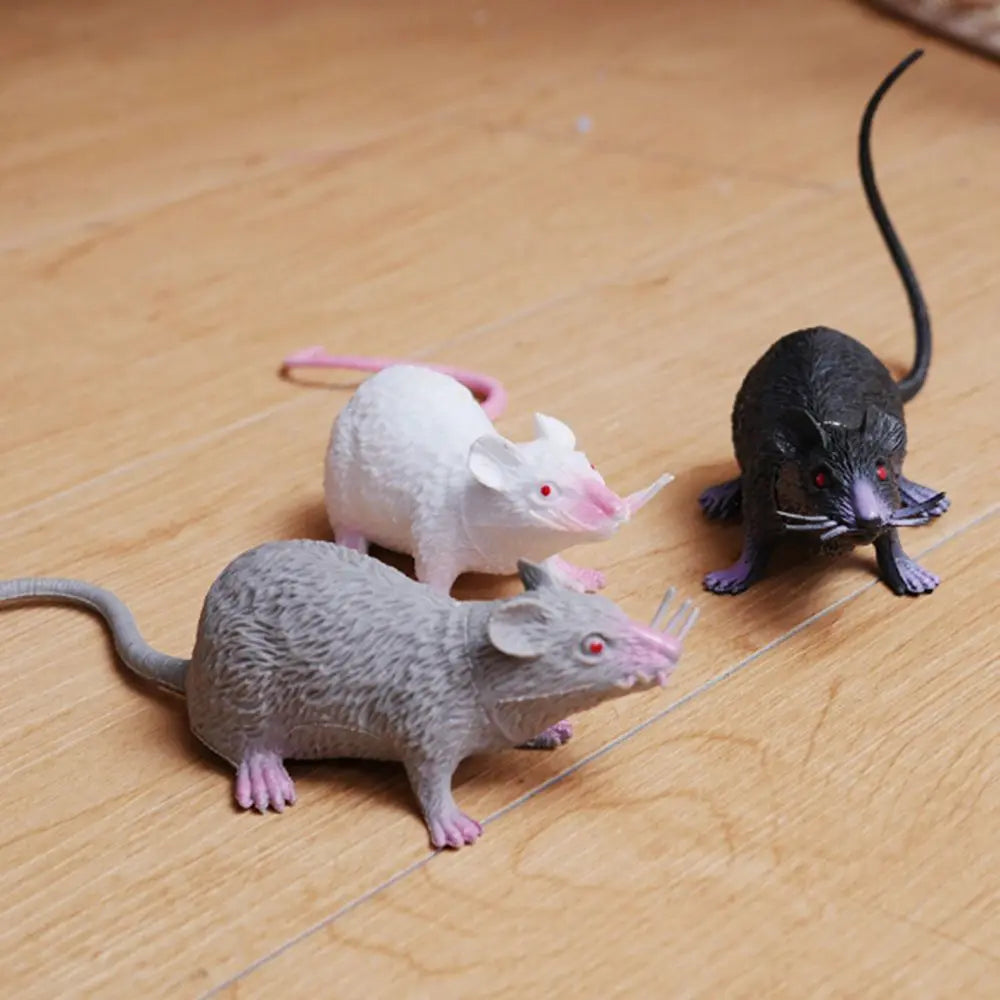 Lifelike Fake Mouse Prop | Realistic Prank Toy for Halloween and Gags