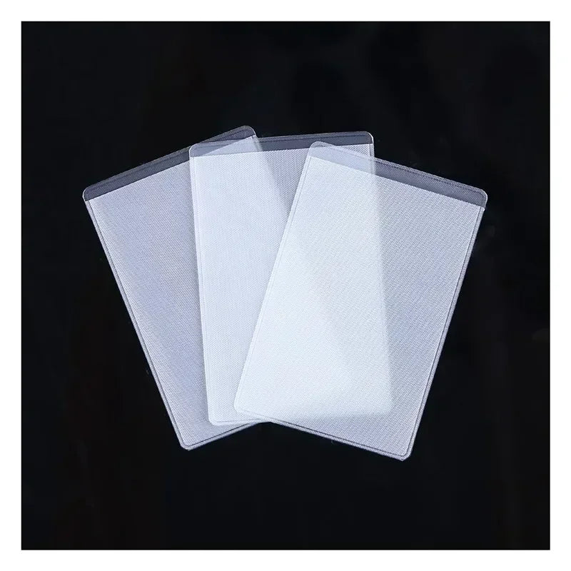 Transparent PVC Card Holder | Waterproof ID Badge Cover