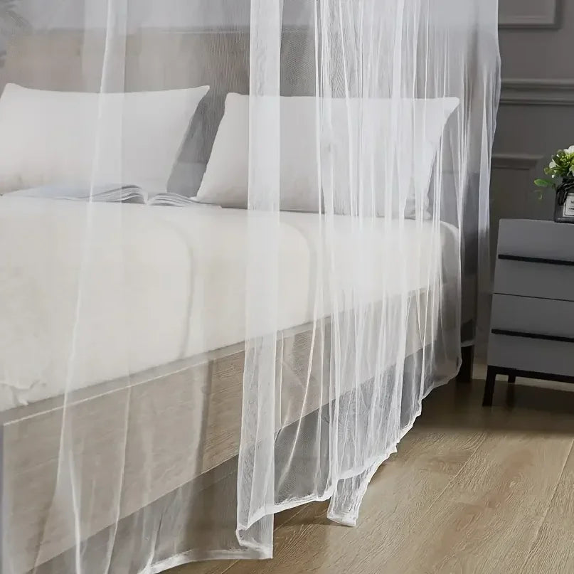 Portable Encrypted Mosquito Net for Bedroom | Easy Install Single Opening Cover