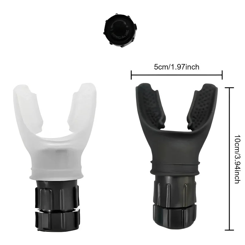 Silicone Breathing Exerciser | Portable Lung Training Device with Adjustable Resistance