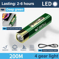 USB Rechargeable Mini LED Flashlight 2 in 1 Power Bank | 450 Lumen Super Bright Torch