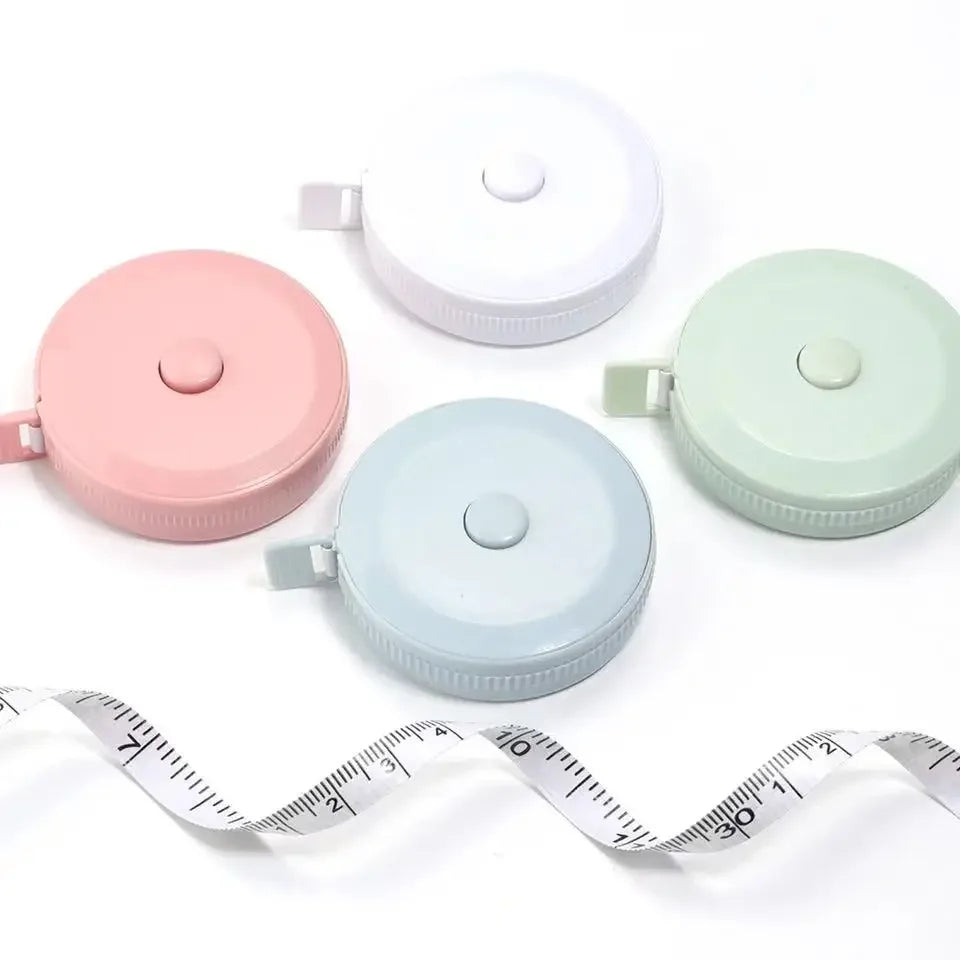 Retractable Mini Tape Measure 1.5m | Double-Sided Body Measuring Tape