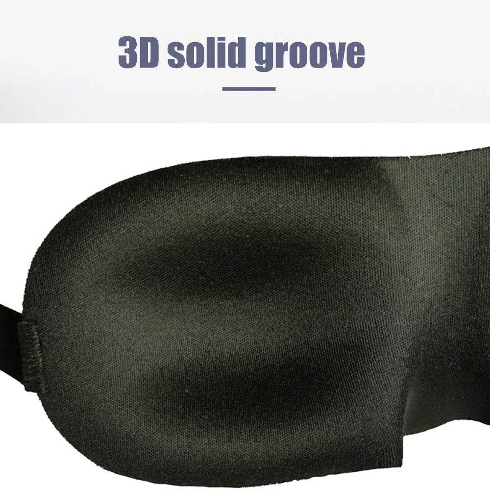 Tcare 3D Contoured Sleep Eye Mask | Light Blocking Blindfold for Men and Women