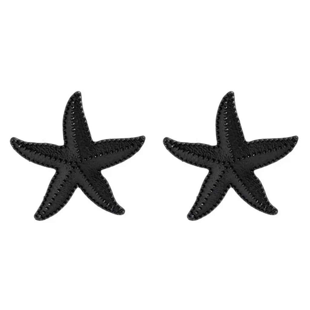 Classic Starfish Stud Earrings | 2pcs Summer Beach Fashion Jewelry for Women