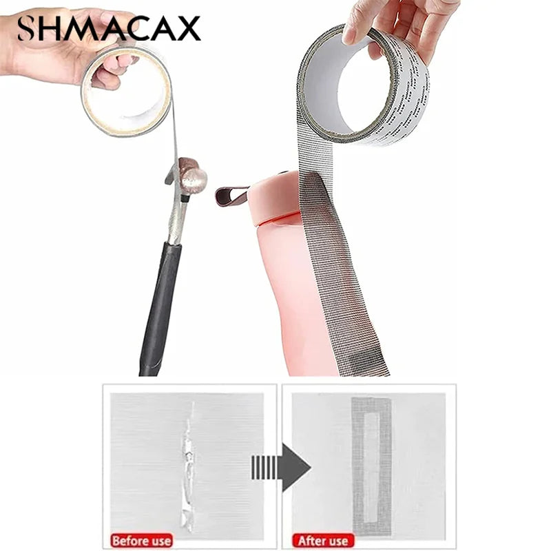 5/10cm Window Mosquito Net Repair Tape | Self-Adhesive Screen Patch for Holes
